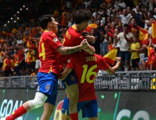Espanja futsalin U19 EM-kisojen voittoon jatkoajan jälkeen